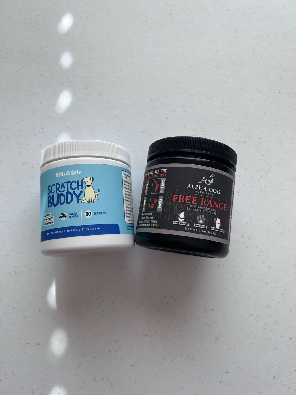 NEW Premium Dog Supplement Bundle: Alpha Dog Joint + Fifth & Fido Allergy